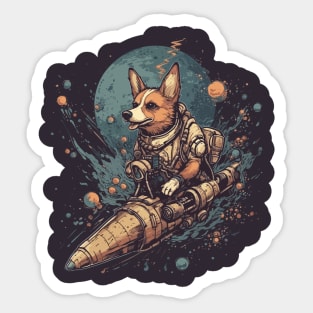 Astrodog – Dog Astronaut Sticker